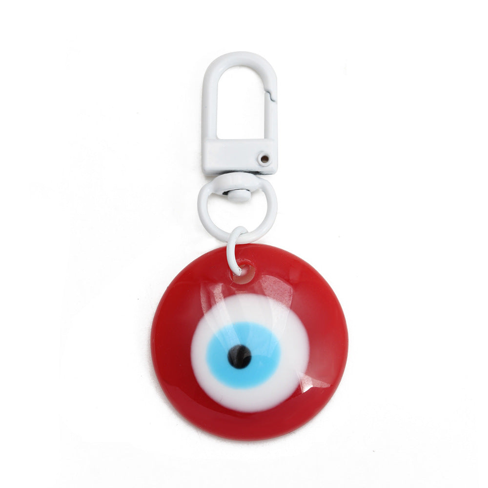 Wholesale Plastic Devil Eye Keychain